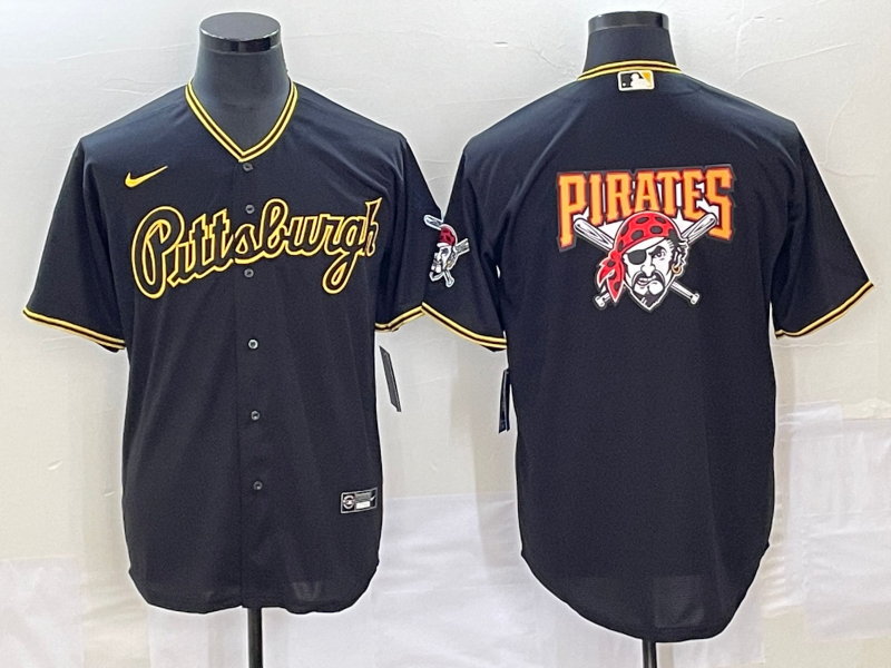 Men's Pittsburgh Pirates Black Jersey